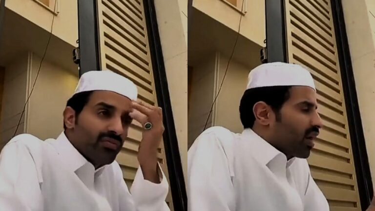 شاهد بالفيديو .  معجبة سعودية تقتحم منزل سعود القحطاني وتحقق رغبتها معه