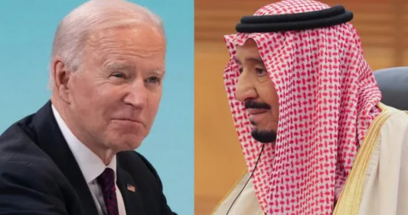 بايدن والملك سلمان