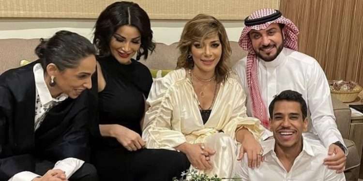 من حفل زفاف حصة بنت الملك سلمان