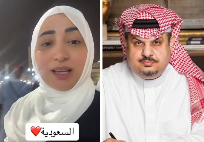 شاهد كيف علق امير سعودي على فيديو لفتاة مصرية حول أسلوب تعامل السعوديين للوافدين 