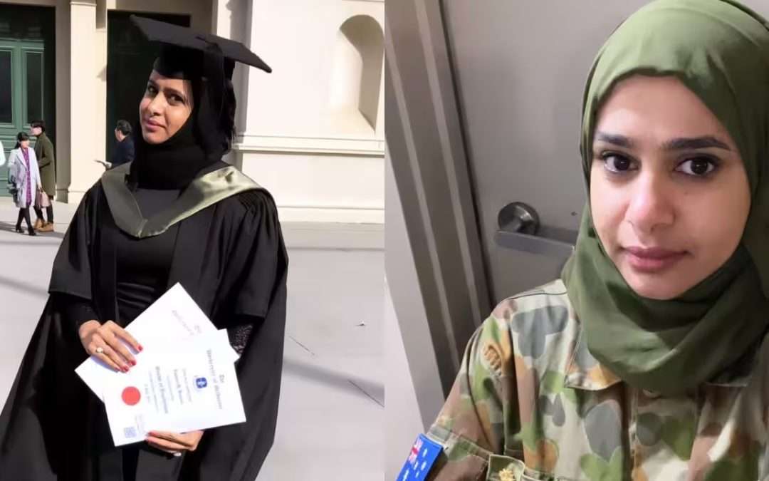 بعد مغادرة الوطن .. يمنية تنظم للجيش الاسترالي لتحمل رتبة رائد 