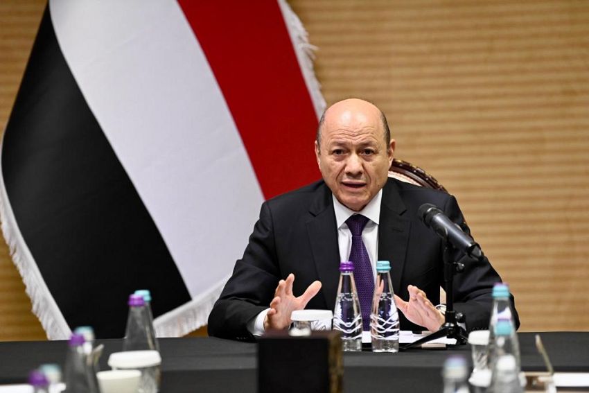 اليمن : اعلان هام لرئيس رشاد العليمي فاجئ الجميع في هذه اللحظات ..تفاصيل