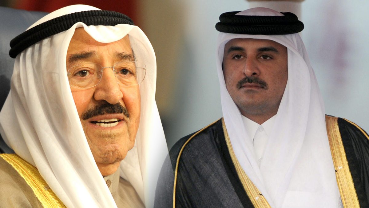 أميري قطر والكويت
