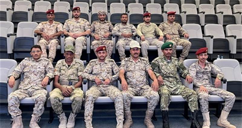 تدريب جنود يمنيين