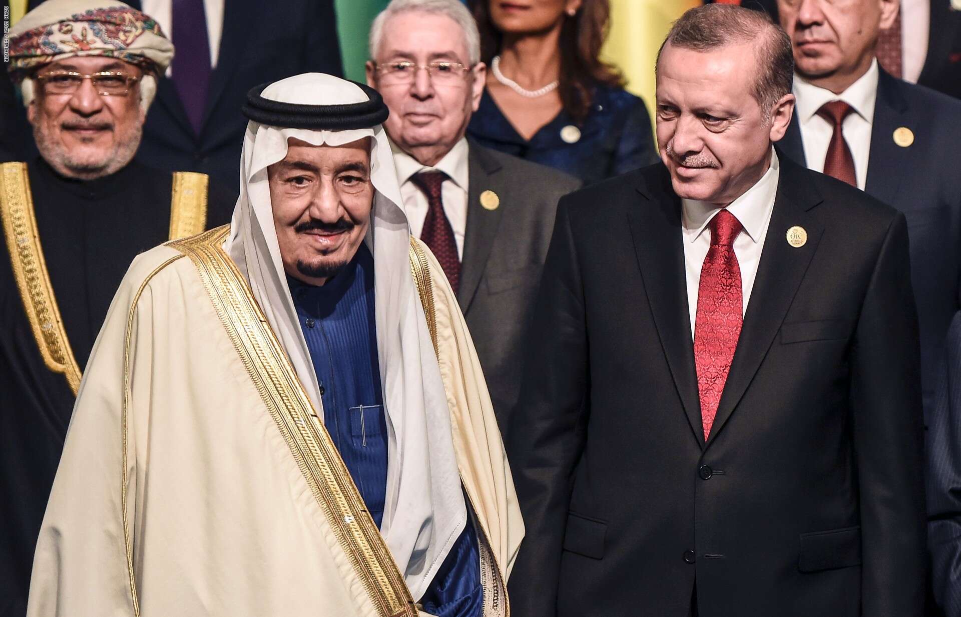 الملك سلمان واردوغان