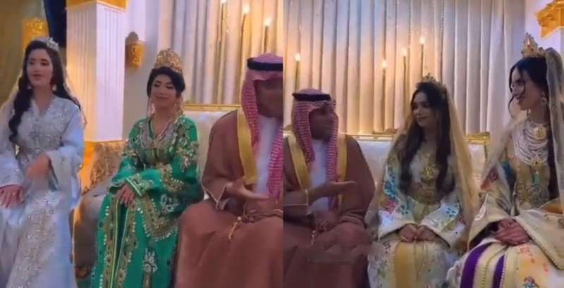 مواطن سعودي يتزوج 4 مغربيات في ليلة واحدة لتنتهي ليلة الزفاف بمفاجأة صادمة!
