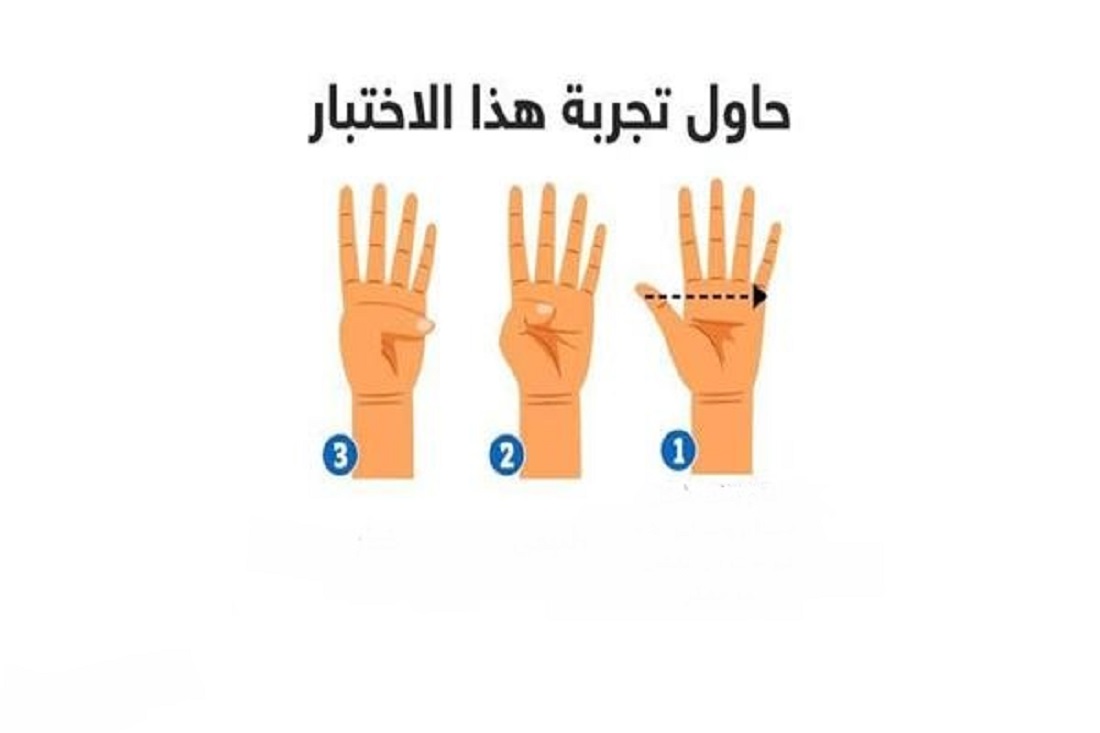 افحص قلبك من راحة يدك