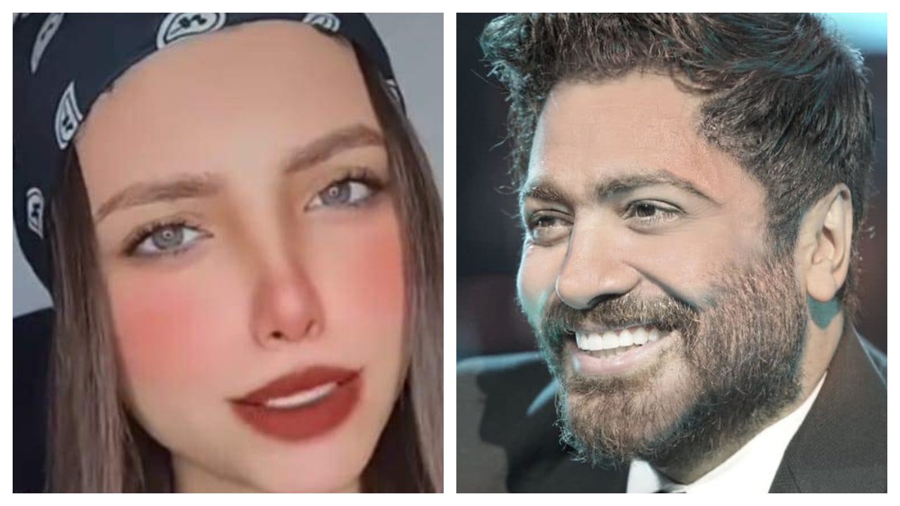 تامر حسني واحد معجباته