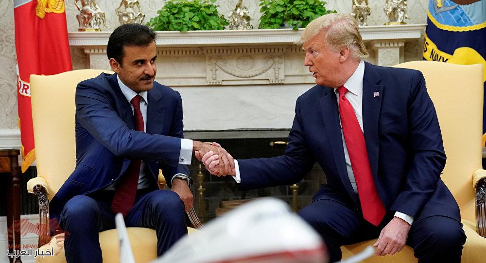 ترامب وحمد