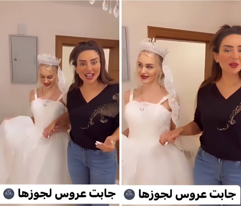 شاهد بالفيديو .. سيدة تصدم النساء مصطحبة عروس زوحها الثانية تفضلي يا عروسة !