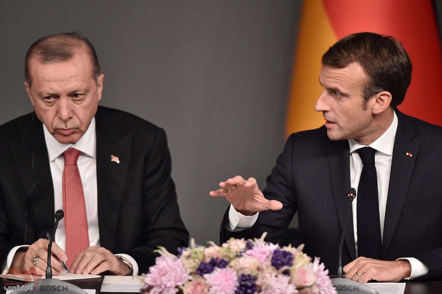 أردوغان و ماكرون