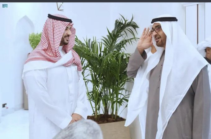 الأكثر تفاعلاً على مواقع التواصل الاجتماعي .. صور لقاء وزير دفاع السعودية ومحمد بن زايد في الإمارات 