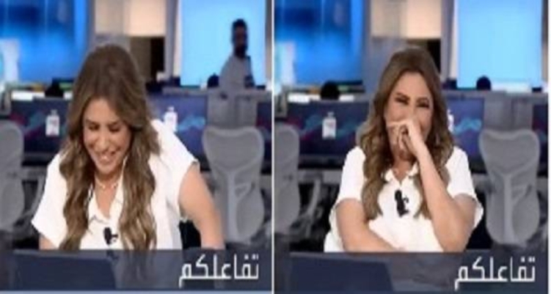  شاهد: مذيعة سعودية تدخل في نوبة ضحك على الهواء بسبب معلومة غريبة عن الحيتان  لن تصدق من هي
